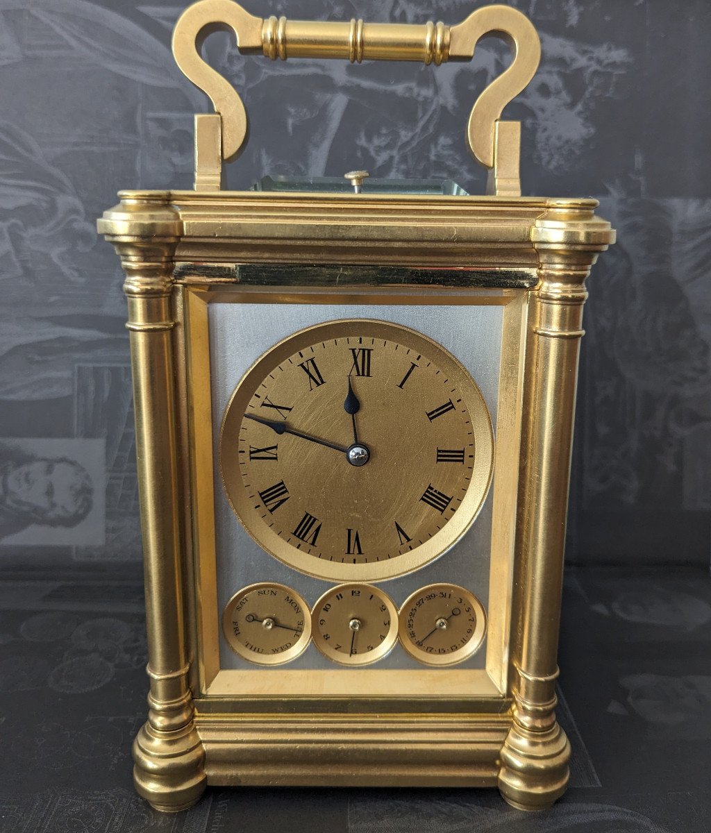 Grande Sonnerie Carriage Clock By Drocourt -photo-1