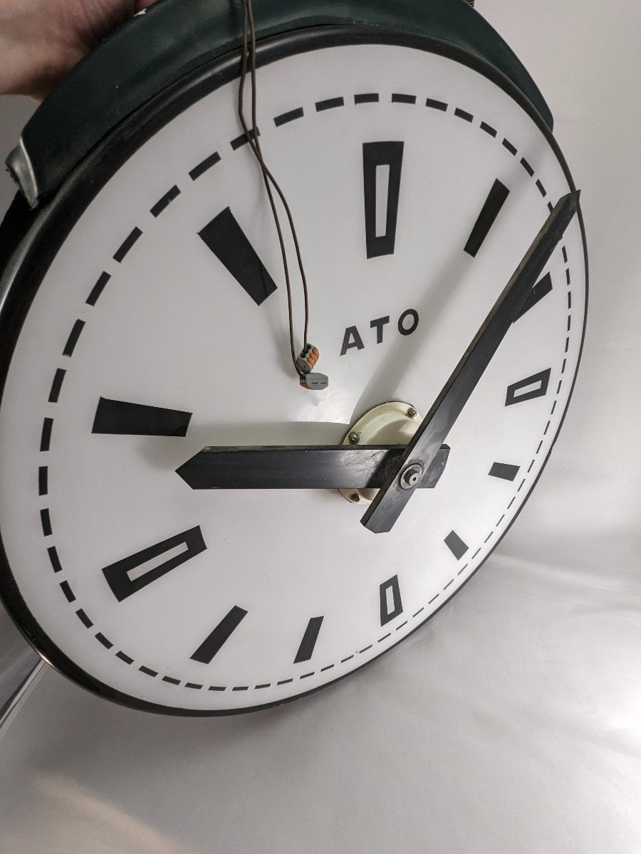 Horloge d'usine double face ATO-photo-4