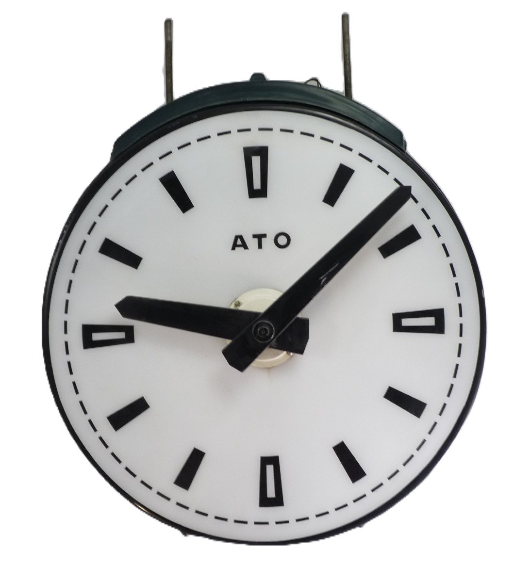 Ato Double Sided Factory Clock