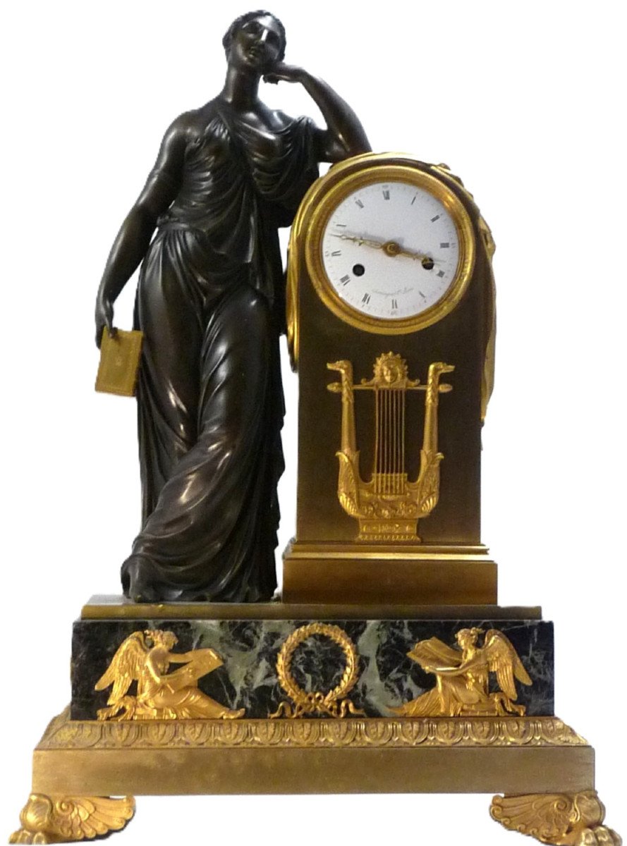 58cm Clock Signed Armingaud