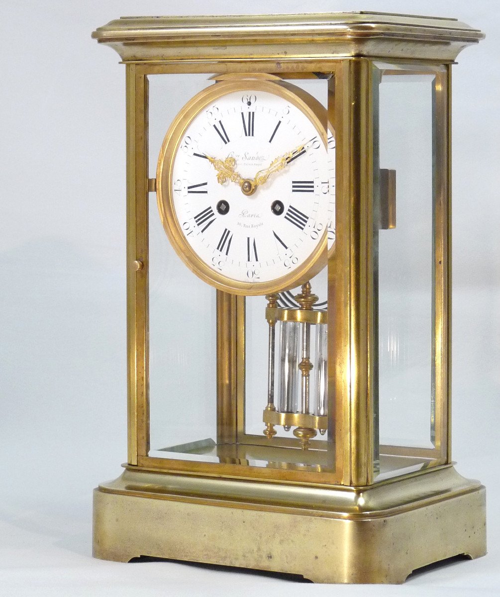 Gustave Sandoz, Belle Pendule Cage-photo-4