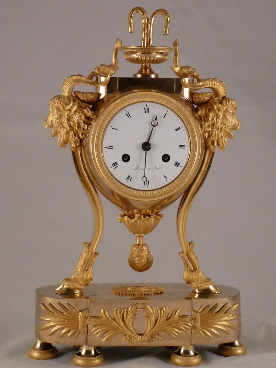 Empire Period Mantle Clock