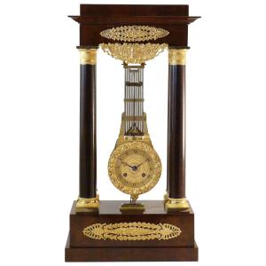Mahogany Swinging Clock, Charles X