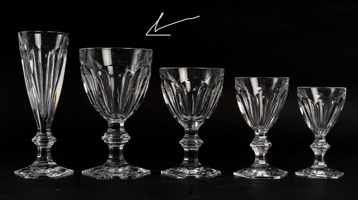 Baccarat 6 Xl Water Glasses 15.70 Cm Harcourt 1841-photo-4