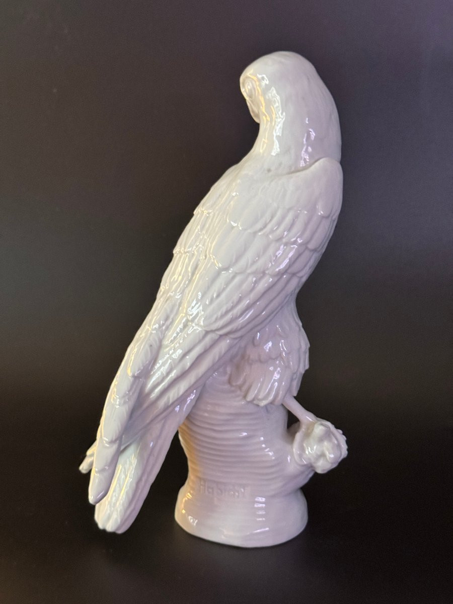 Berlin KPM Oiseau rapace (Faucon) en porcelaine H 24-photo-4