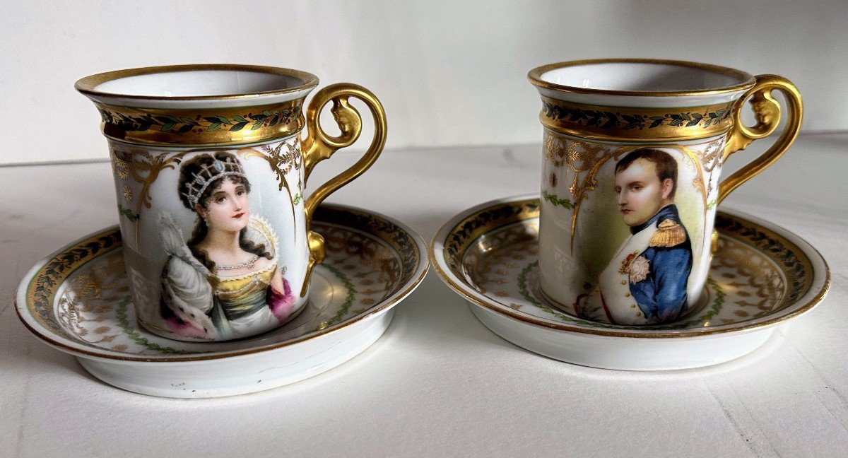 Tasses Napoléon Et Joséphine