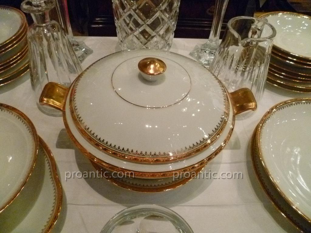 Service De Table En Porcelaine De Limoges-photo-2