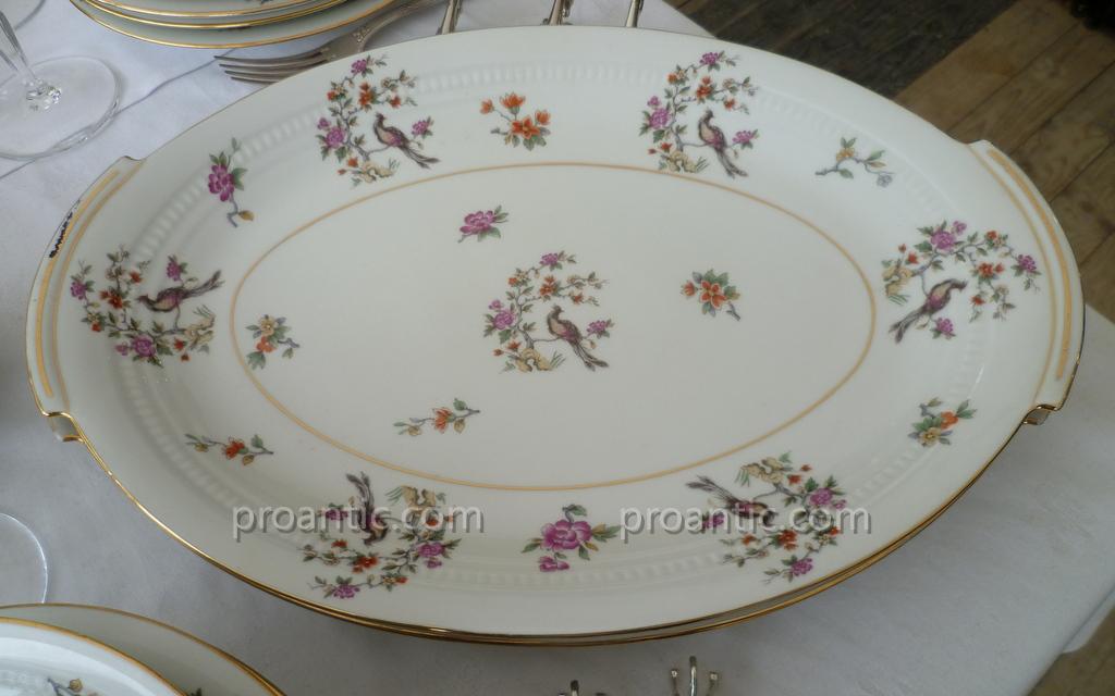 Service De Table En Porcelaine De Limoges-photo-3