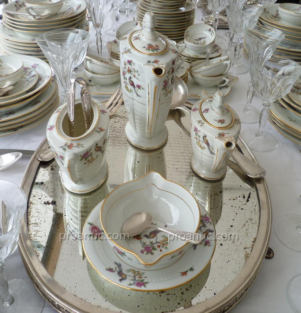 Service De Table En Porcelaine De Limoges-photo-4