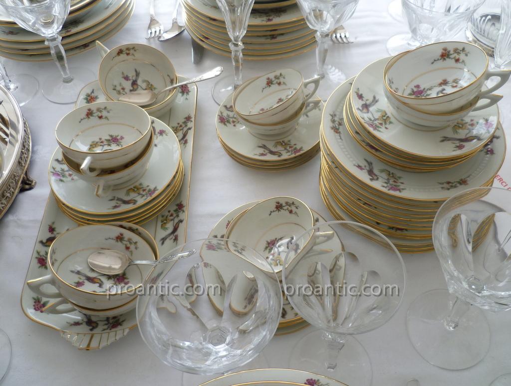 Service De Table En Porcelaine De Limoges-photo-1