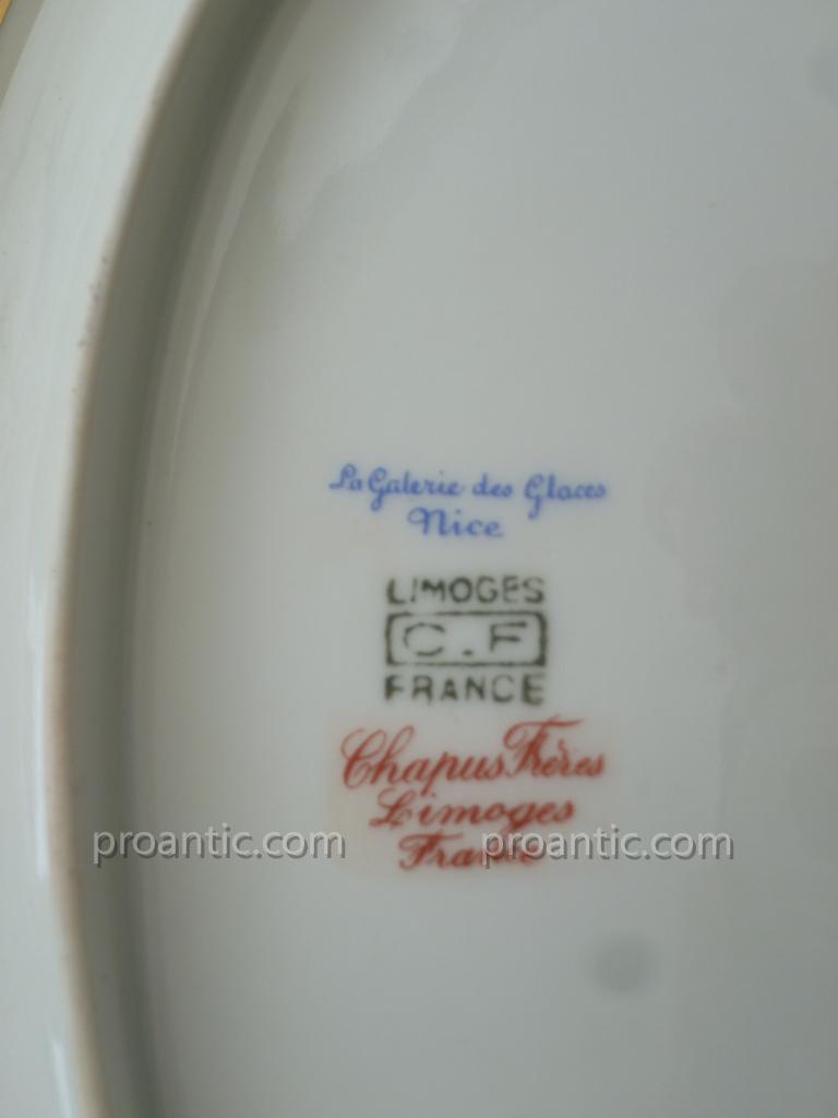 Service De Table En Porcelaine De Limoges-photo-3