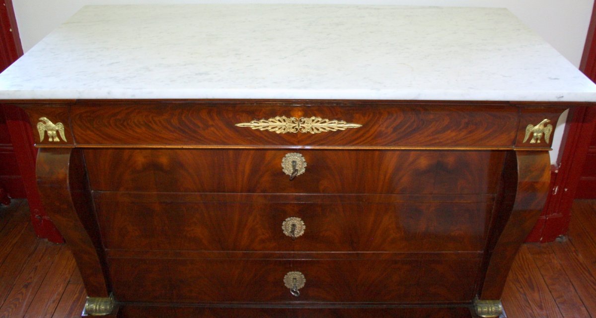 Empire Period Chest Of Drawers