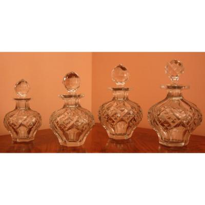 Garniture De Toilette En Cristal Baccarat