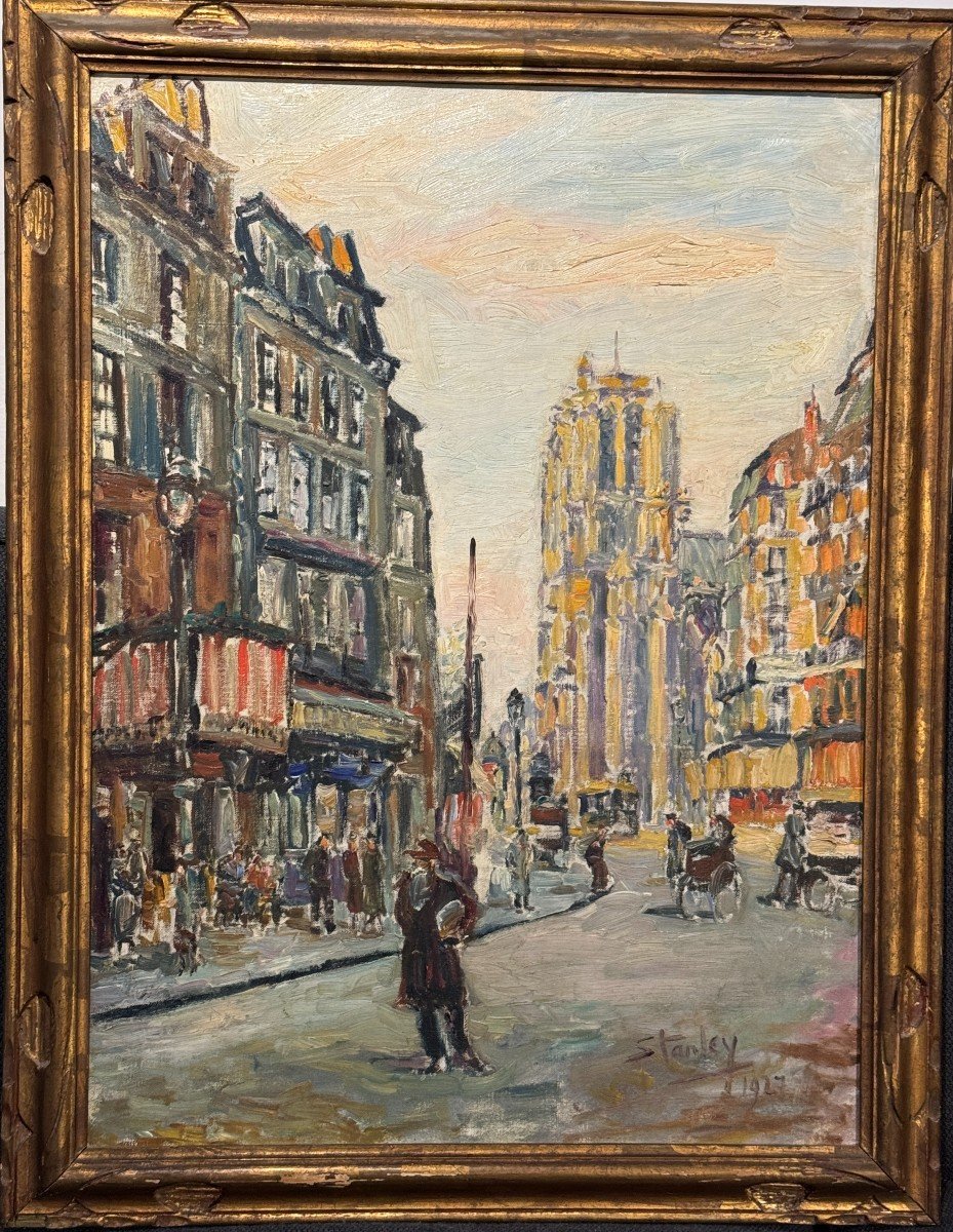 Stanley (xx) - Paris, Rue Dante Et Notre Dame De Paris, 1927