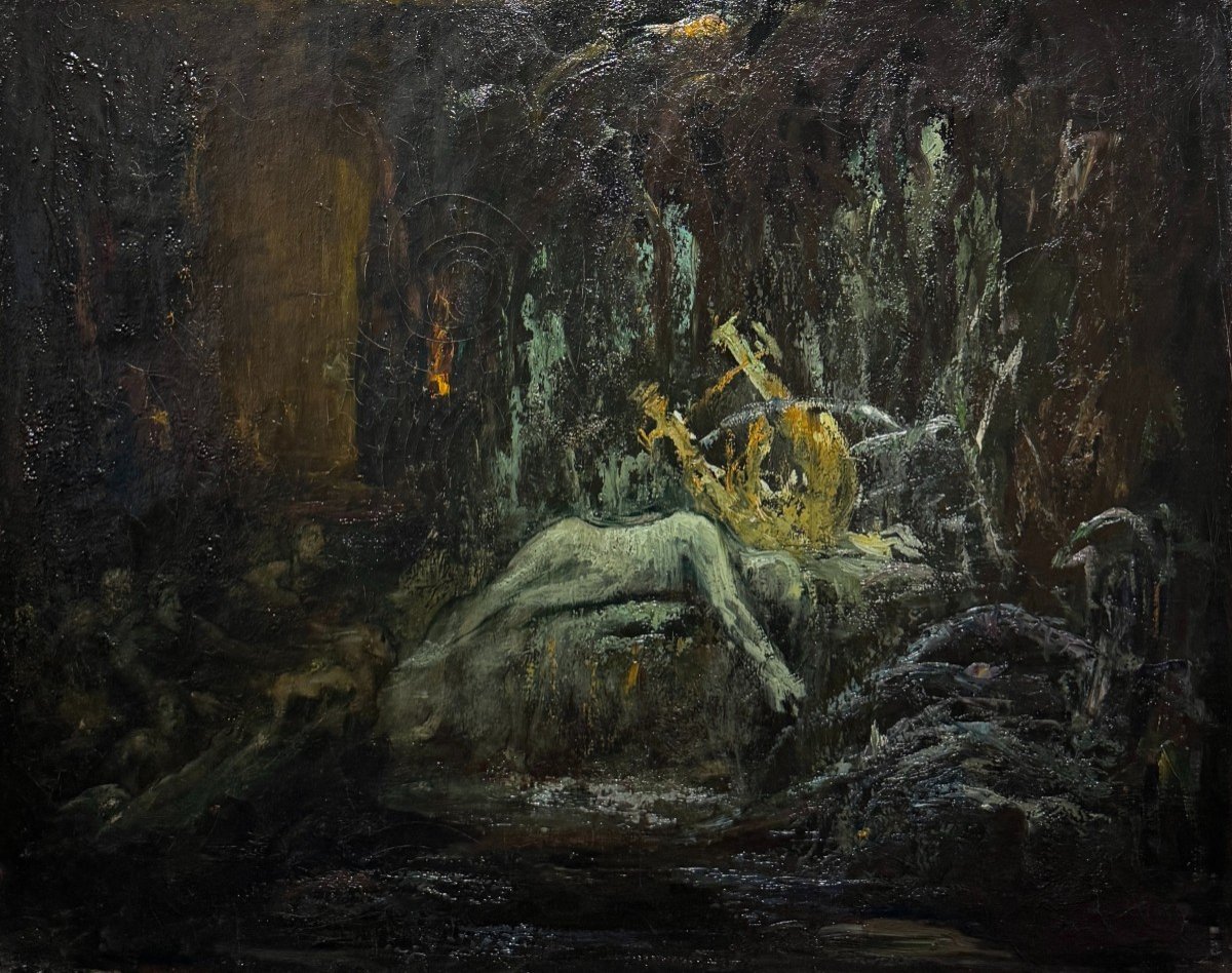 Pierre-amédée Marcel-béronneau (1869-1937) - The Death Of Orpheus, Circa 1900