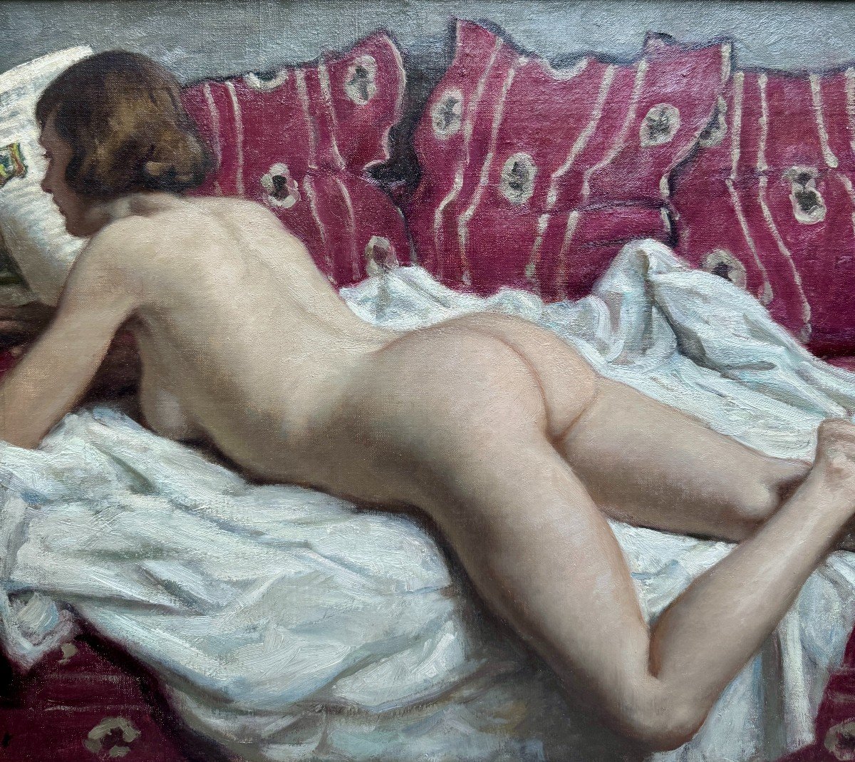 René Xavier Prinet (1861-1946) - Nu Couché, Circa 1925-photo-2