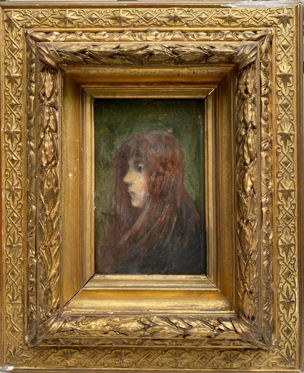 Ernest Robert Noir (1864-1931) - Girl, 1885