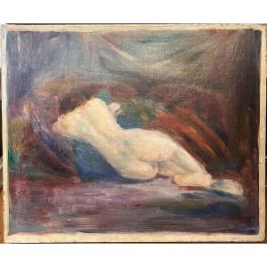 French School - J. Puy - Female Nude