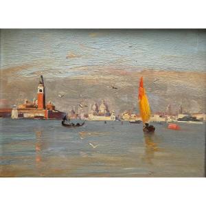 Alfred Smith (1854-1936) - Venice, Le Matin