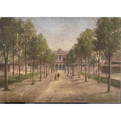 Attribué à Hubert Sattler (1817-1904) - Vichy, Etablissement Thermal