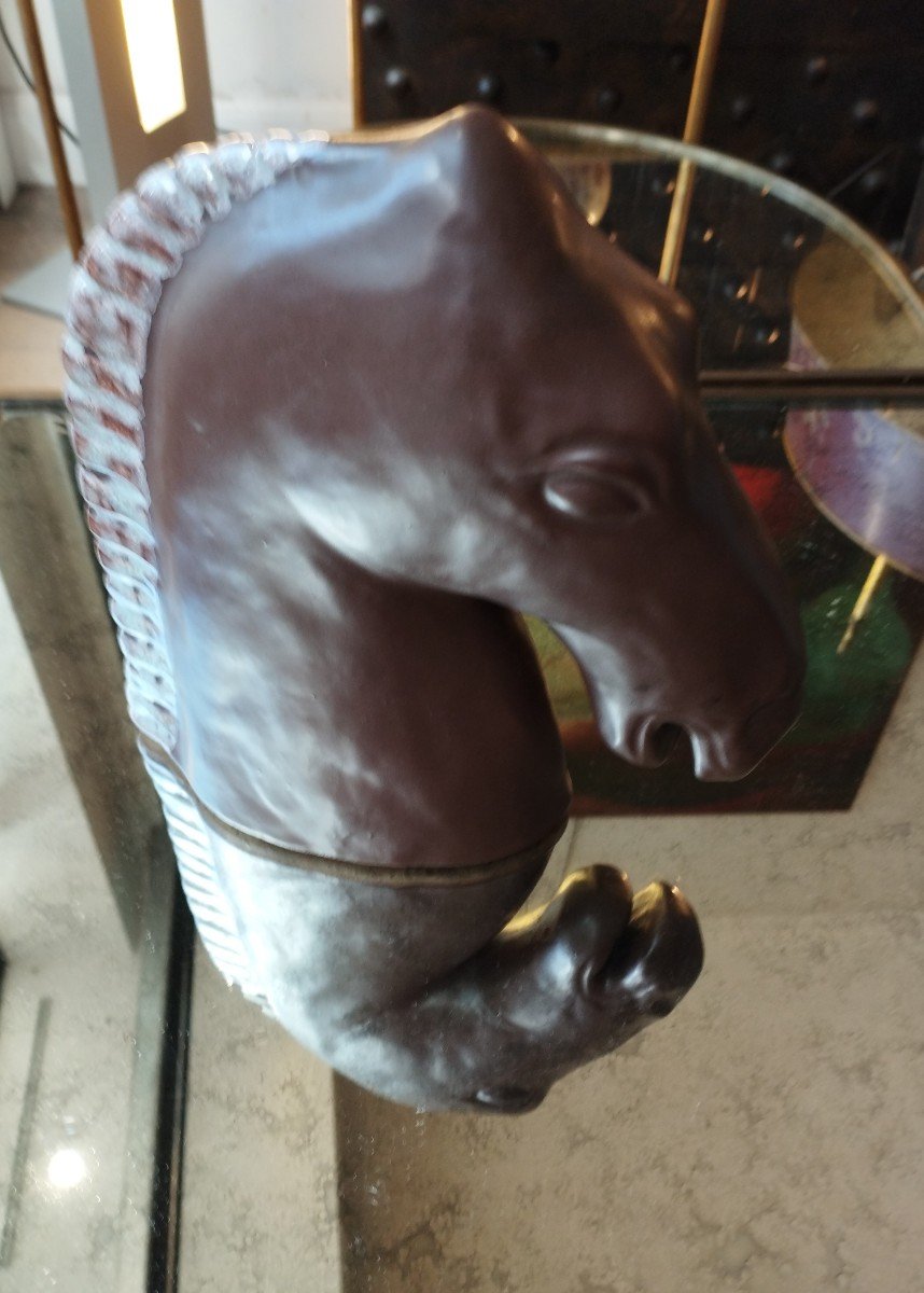 Ceramic Horse Head Colette Gueden?-photo-3