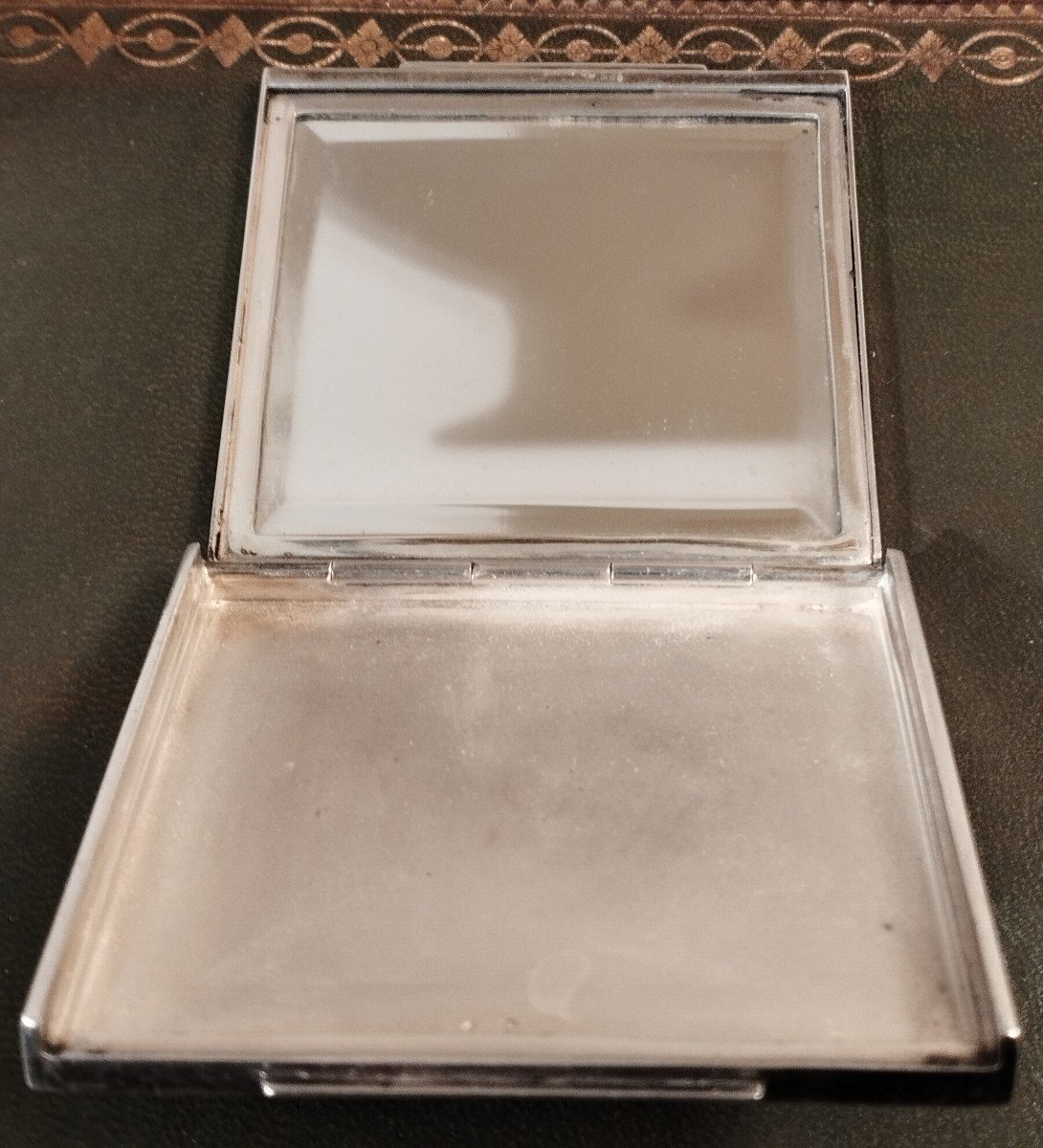 Art Deco Compact Silver 925 Germany-photo-3