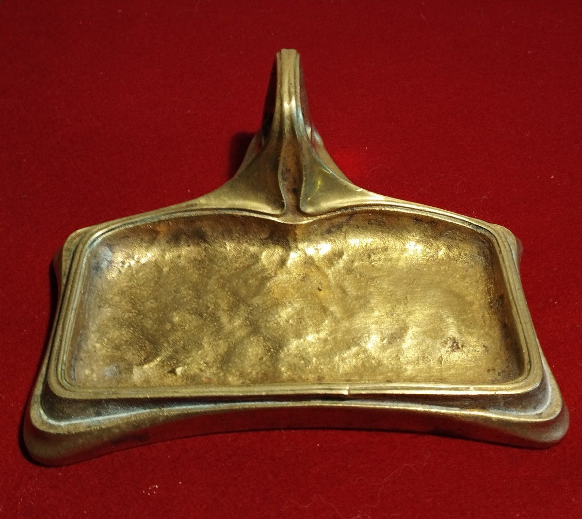 Art Nouveau Bronze Pocket Tray