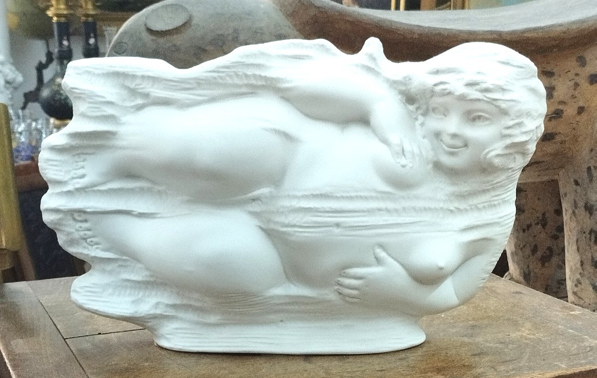 Mesa Ricardo "woman On The Wave" Biscuit Sculpture XX