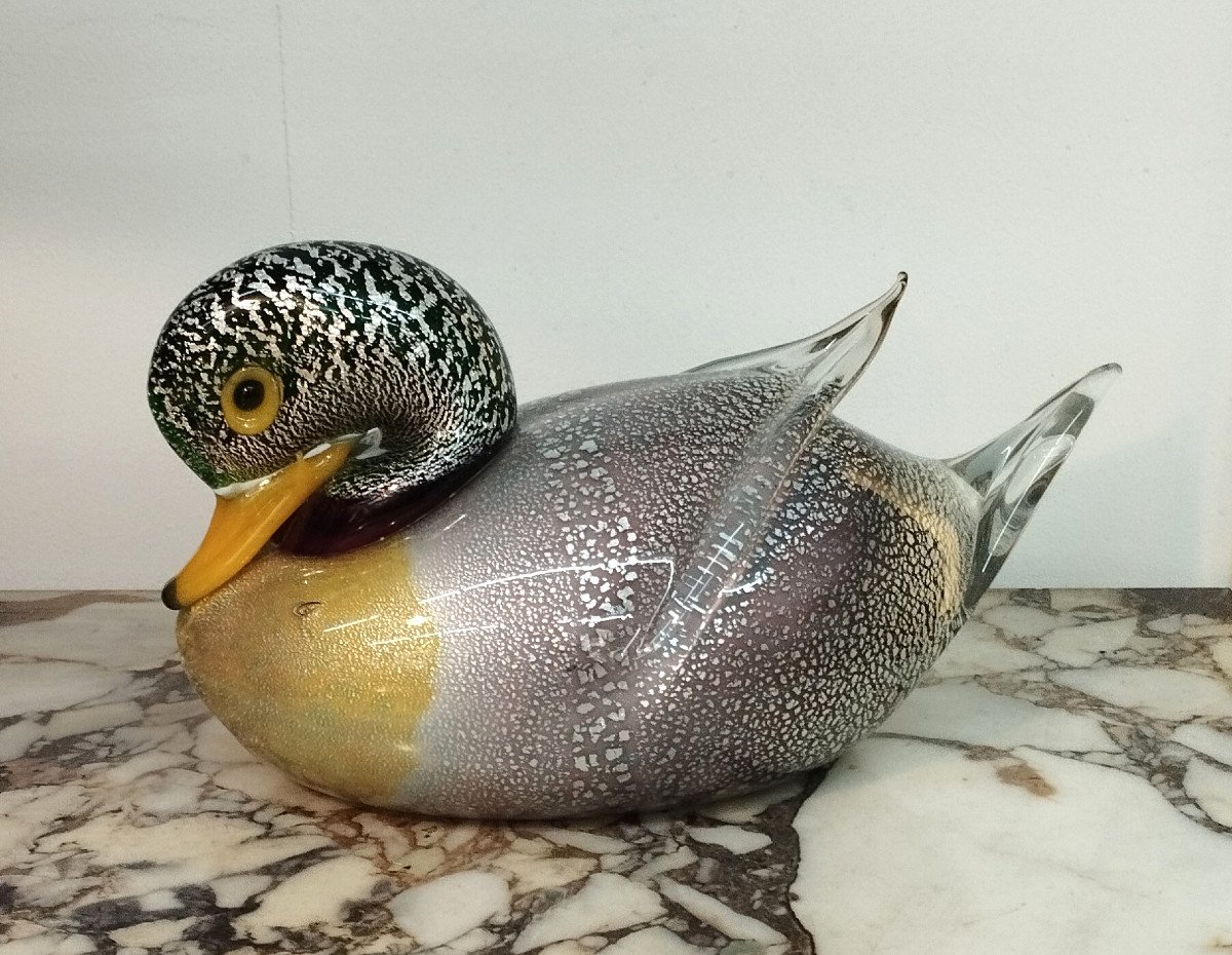 Murano Sculpture Canard 1960