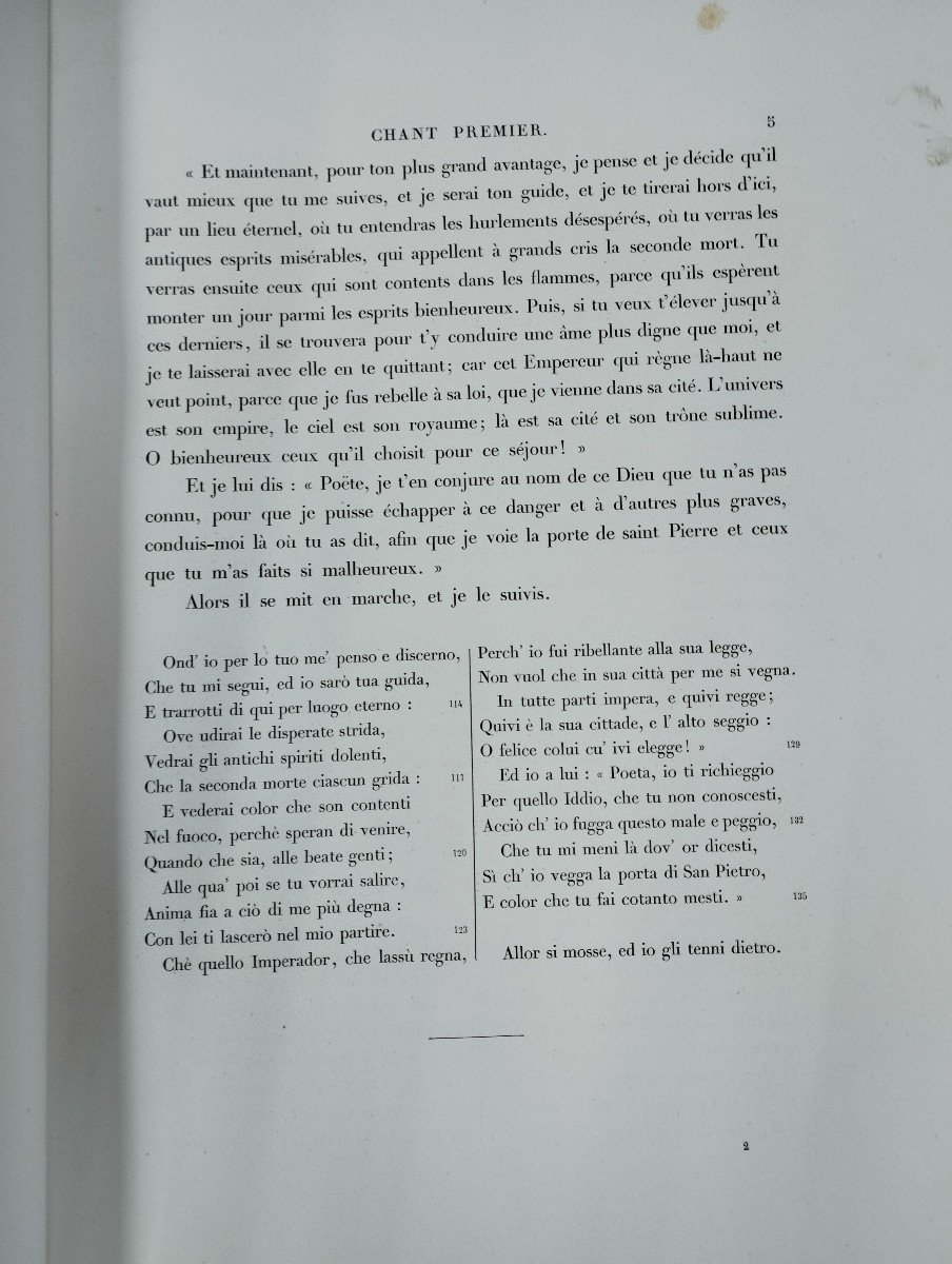 Dante / Gustave Doré "hell...paradise" 2 Volumes Hachette 1872-photo-2