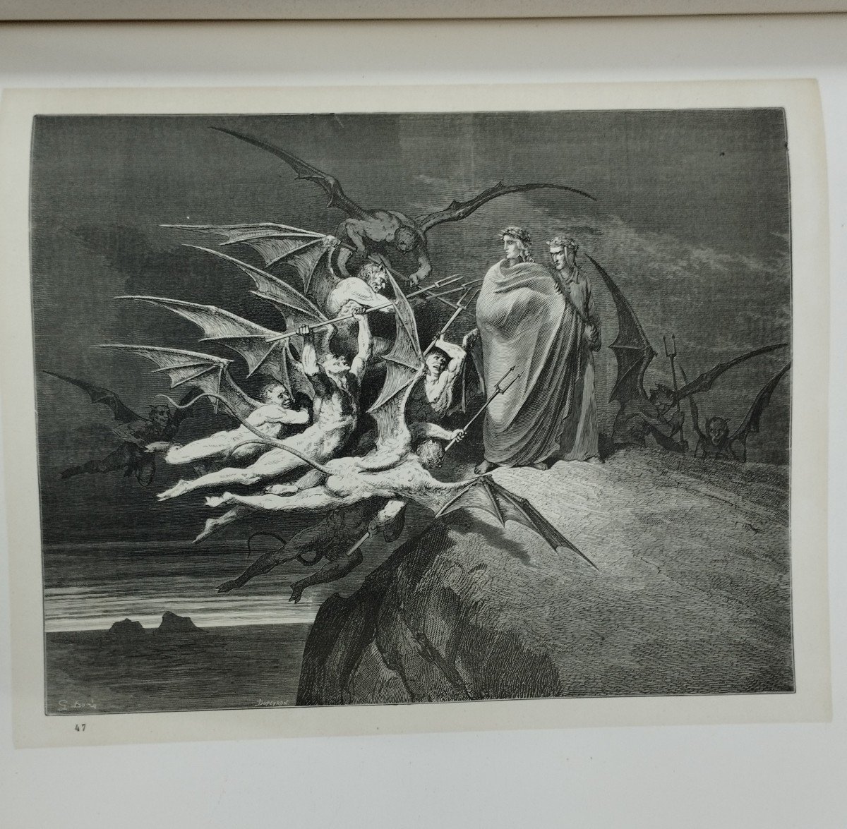 Dante / Gustave Doré "hell...paradise" 2 Volumes Hachette 1872-photo-3