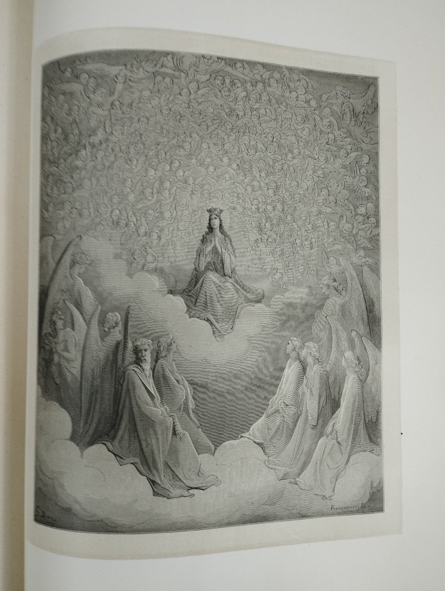 Dante / Gustave Doré "hell...paradise" 2 Volumes Hachette 1872-photo-6