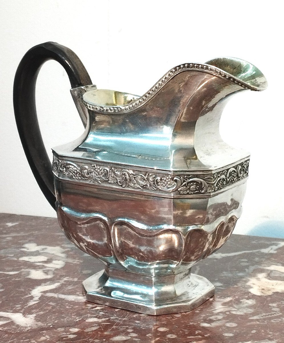 Silver Milk Jug By Goldsmith A.kovalsky, Moscow 1852