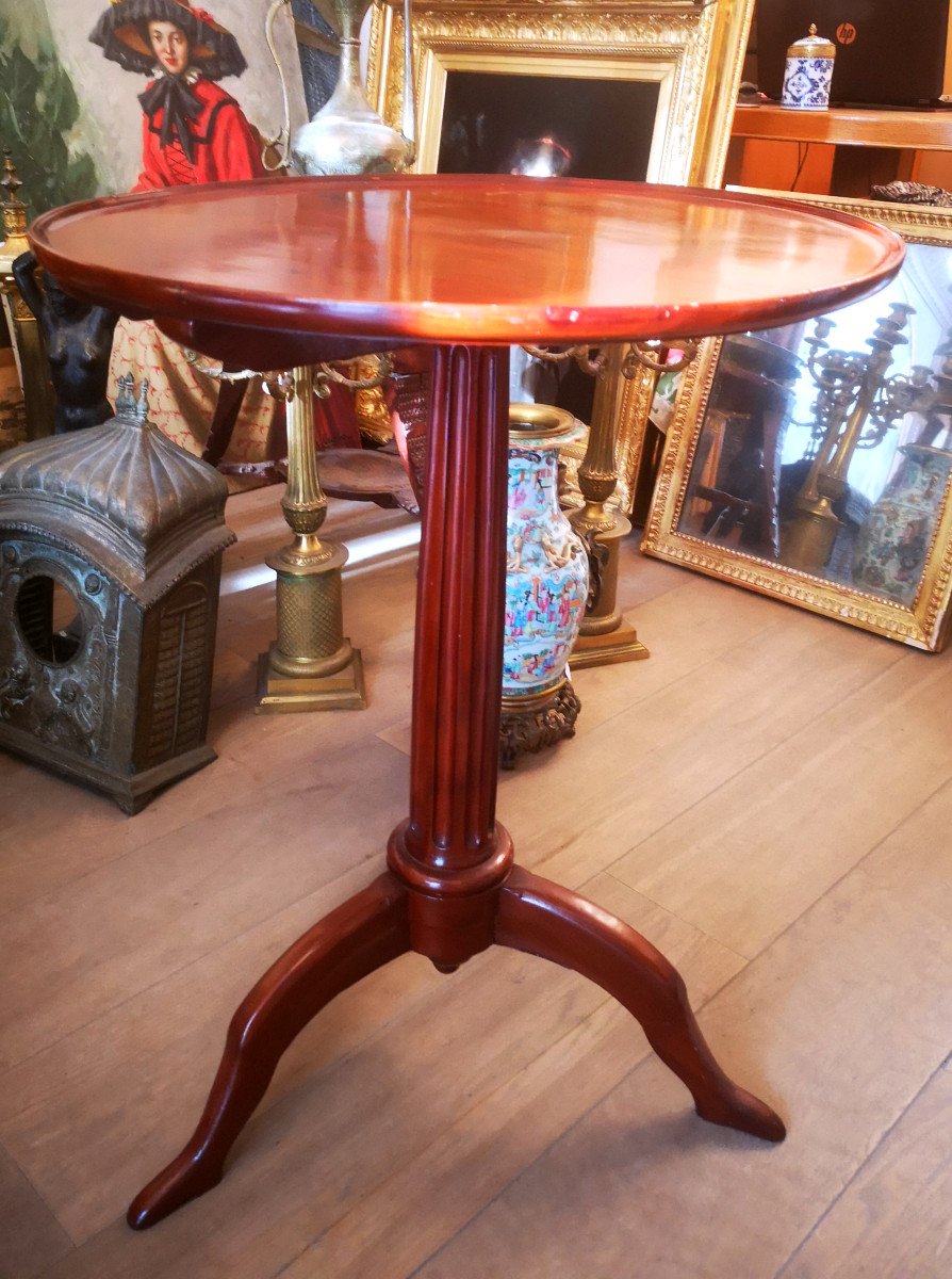 Early 19th Century Mahogany Pedestal Table