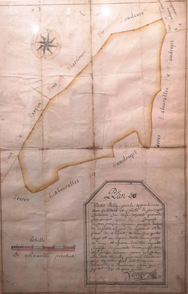 Plan Du Bois De La Perle 1740-photo-2