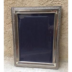 English Silver Photo Frame 