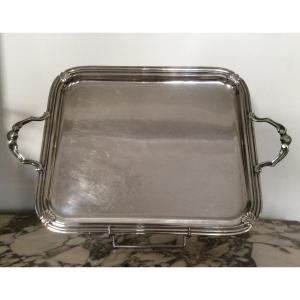 20th Century Silver Metal Tray