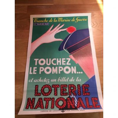 Affiche Loterie Nationale Par Louis Marcoussis