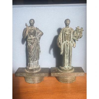 Sylvestre, Two Neoclassical Bronzes