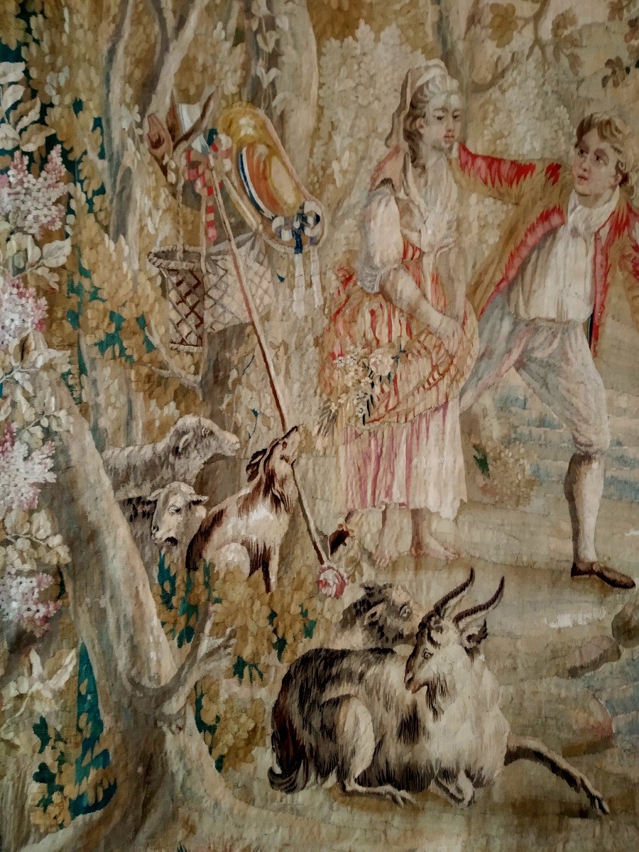 Tapisserie Aubusson 198cmx168cm-photo-2