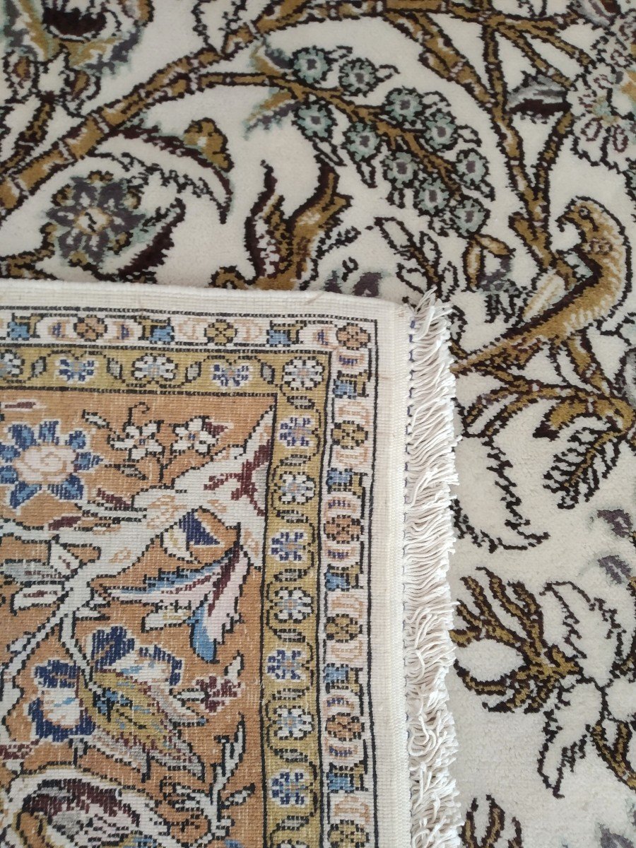 Persian Carpet "ghom" 220cmx138cm-photo-1