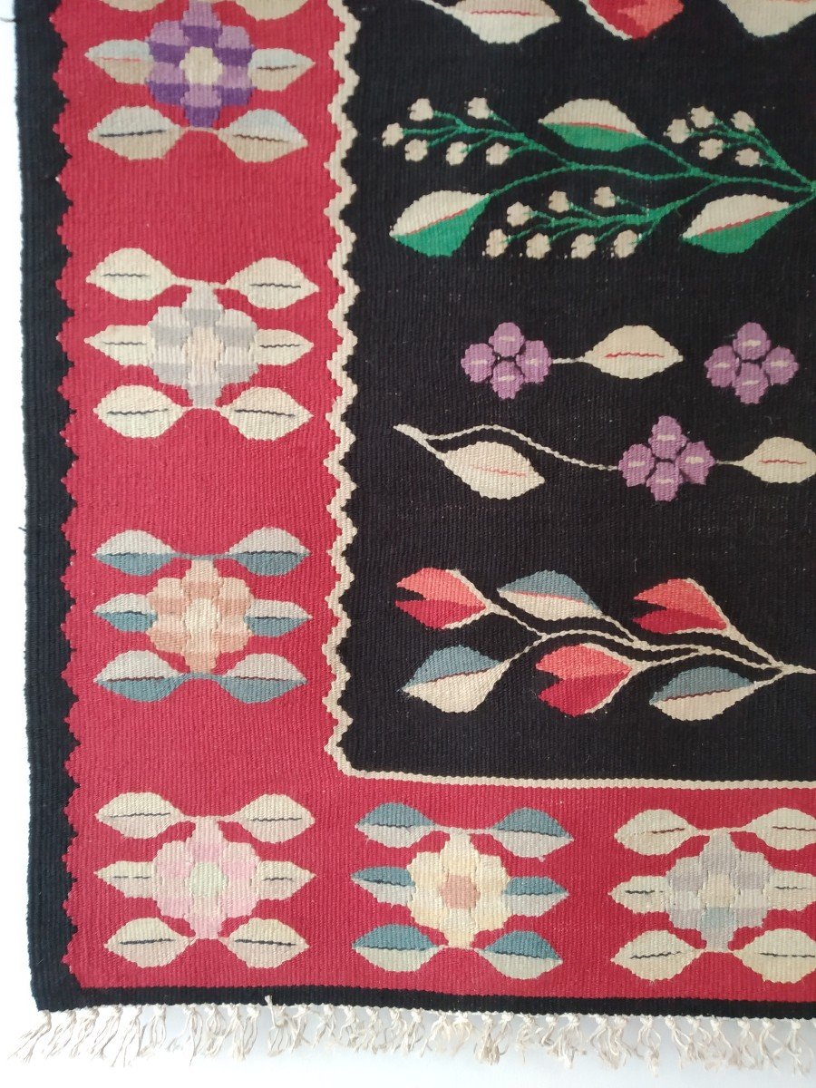 Kilim Rug 139cm X 63cm-photo-2