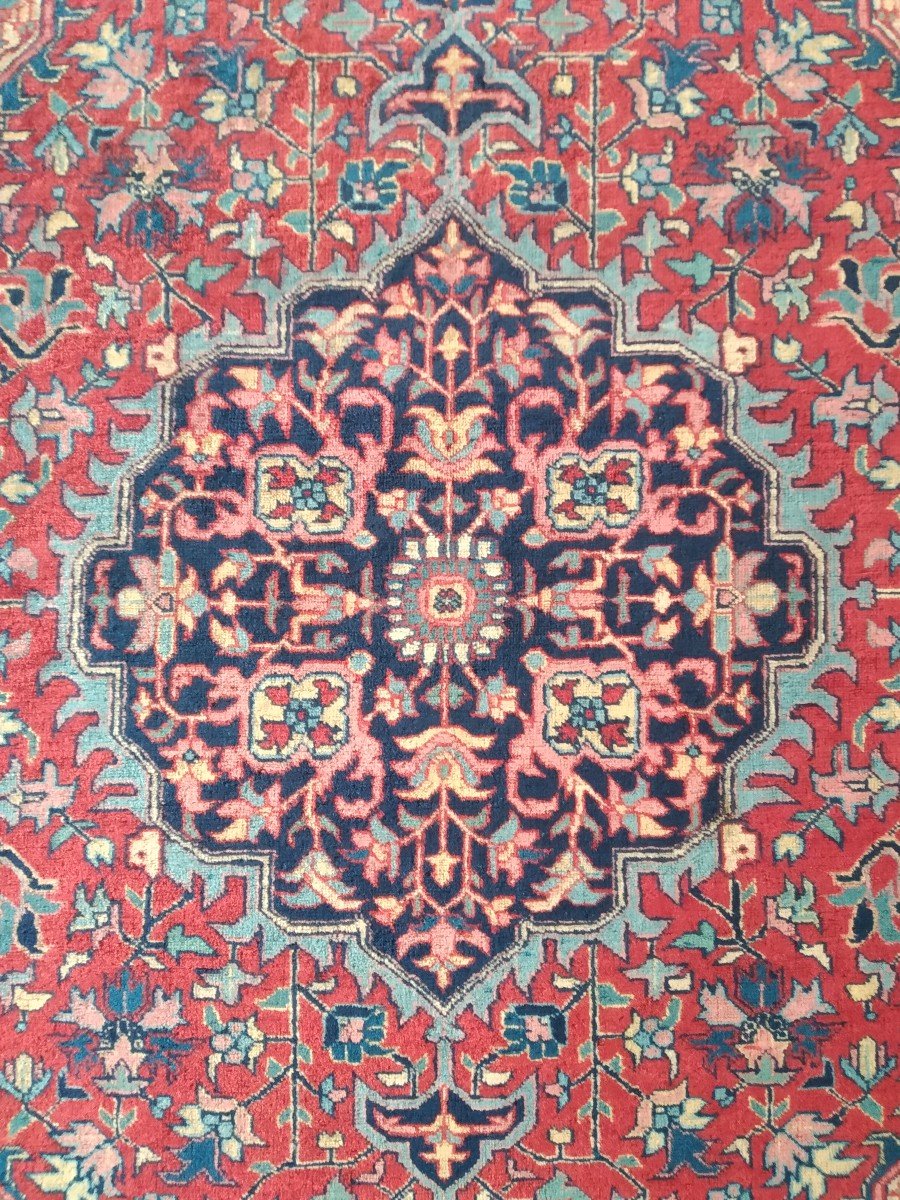 Tapis Persan "tabriz" 192cm X 140cm-photo-4