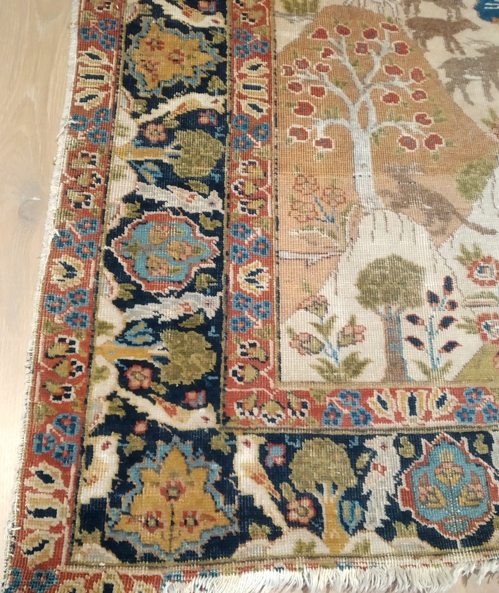 Tapis Persan "tabriz" 176cm X 134cm-photo-1