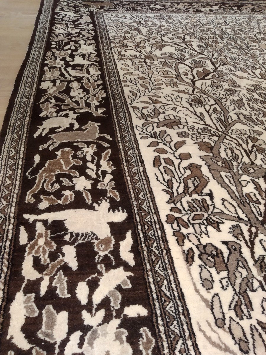 Tapis Persan "ispahan" 247cmx154cm-photo-3