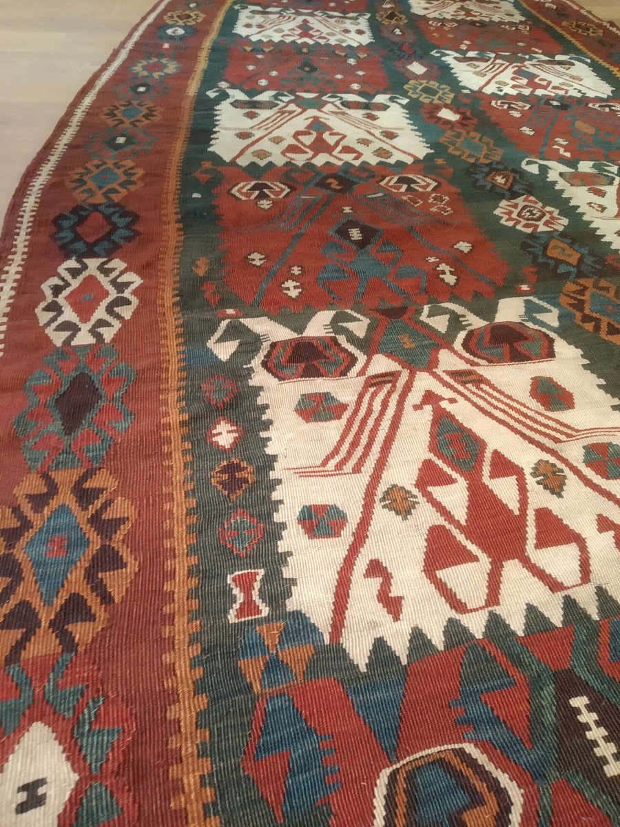 Tapis Kilim "kars" 320cmx151cm-photo-3