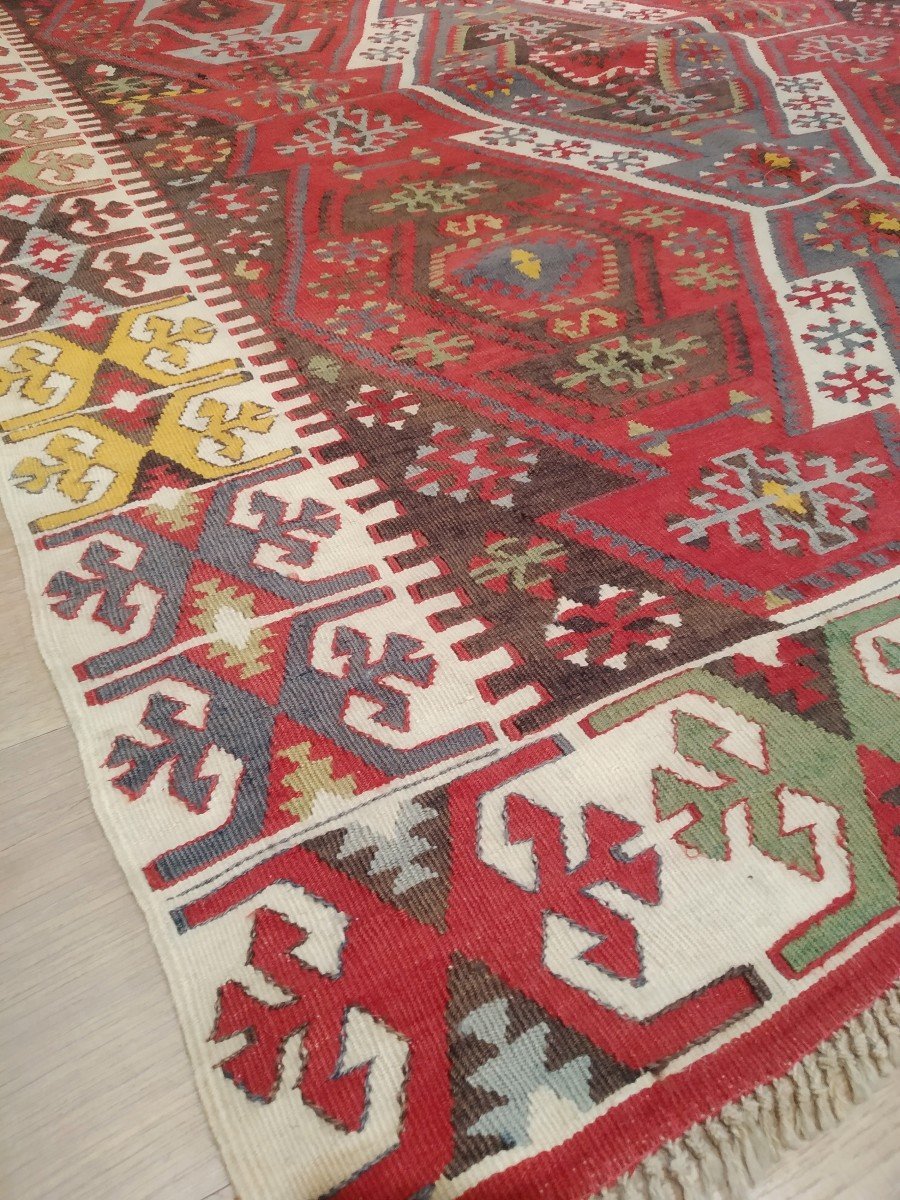 Tapis Kilim (anatolie) 158cmx124cm-photo-4