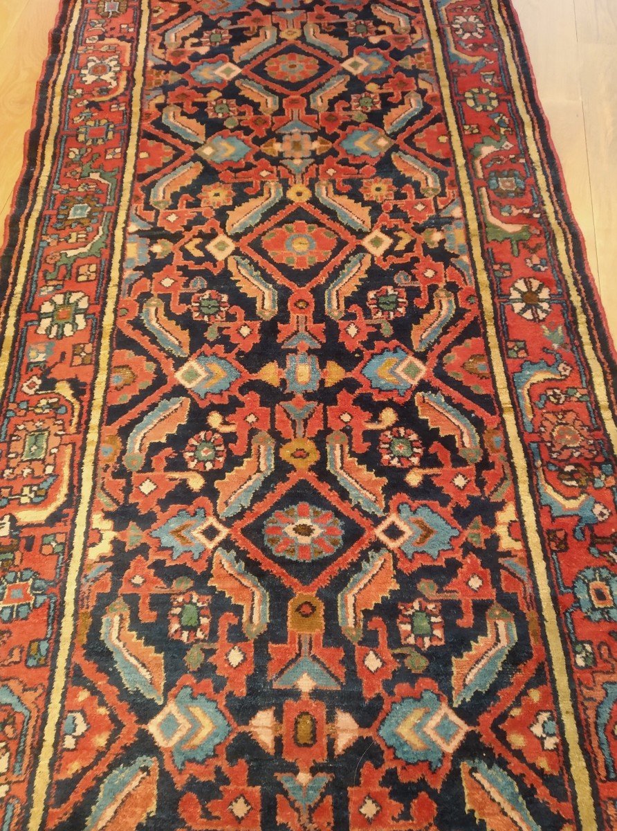 Tapis De Couloir Persan 347cm X101cm-photo-2