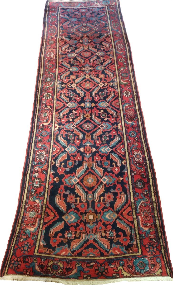 Tapis De Couloir Persan 347cm X101cm