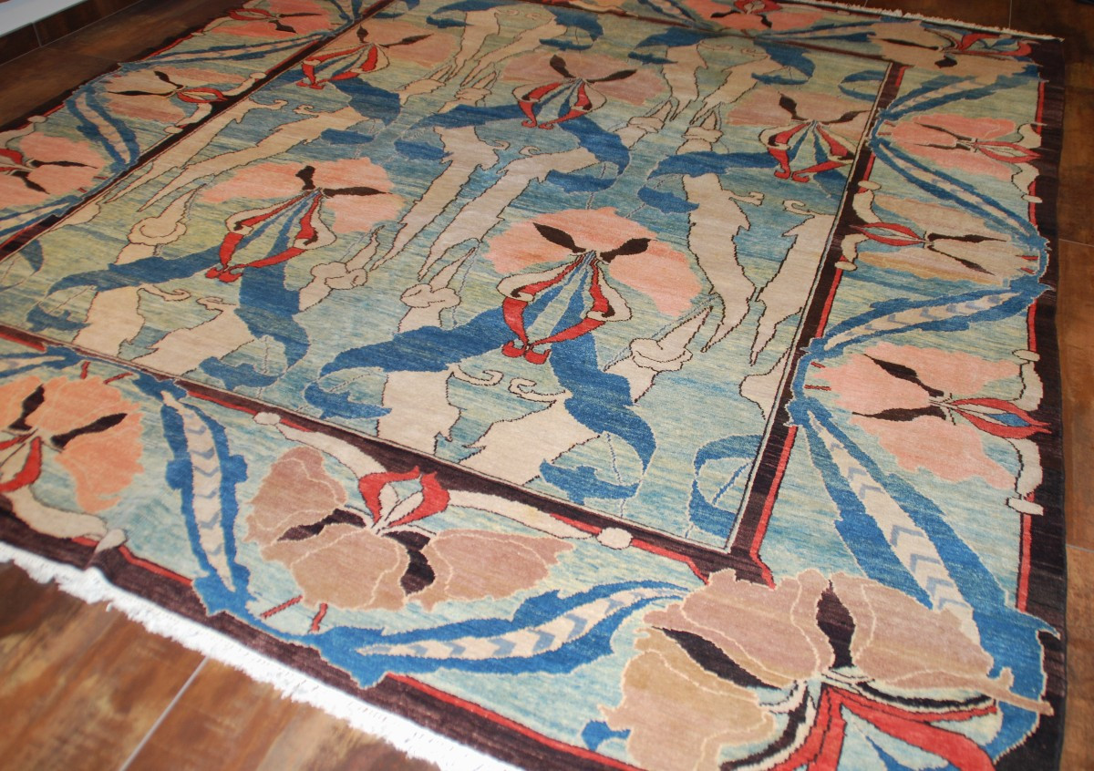 "art Nouveau" Rug 362cm X 325cm-photo-3